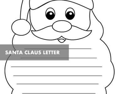 santa letter template