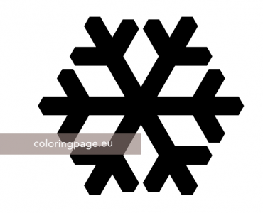 snowflake silhouette