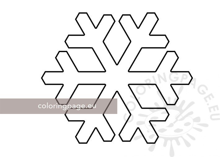 snowflake template20