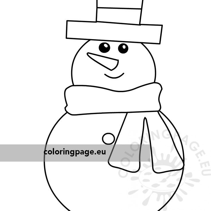 snowman top hat
