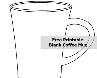 blank coffee mug