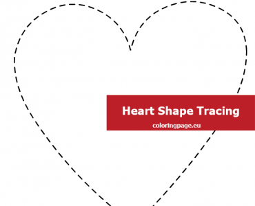 heart shape tracing