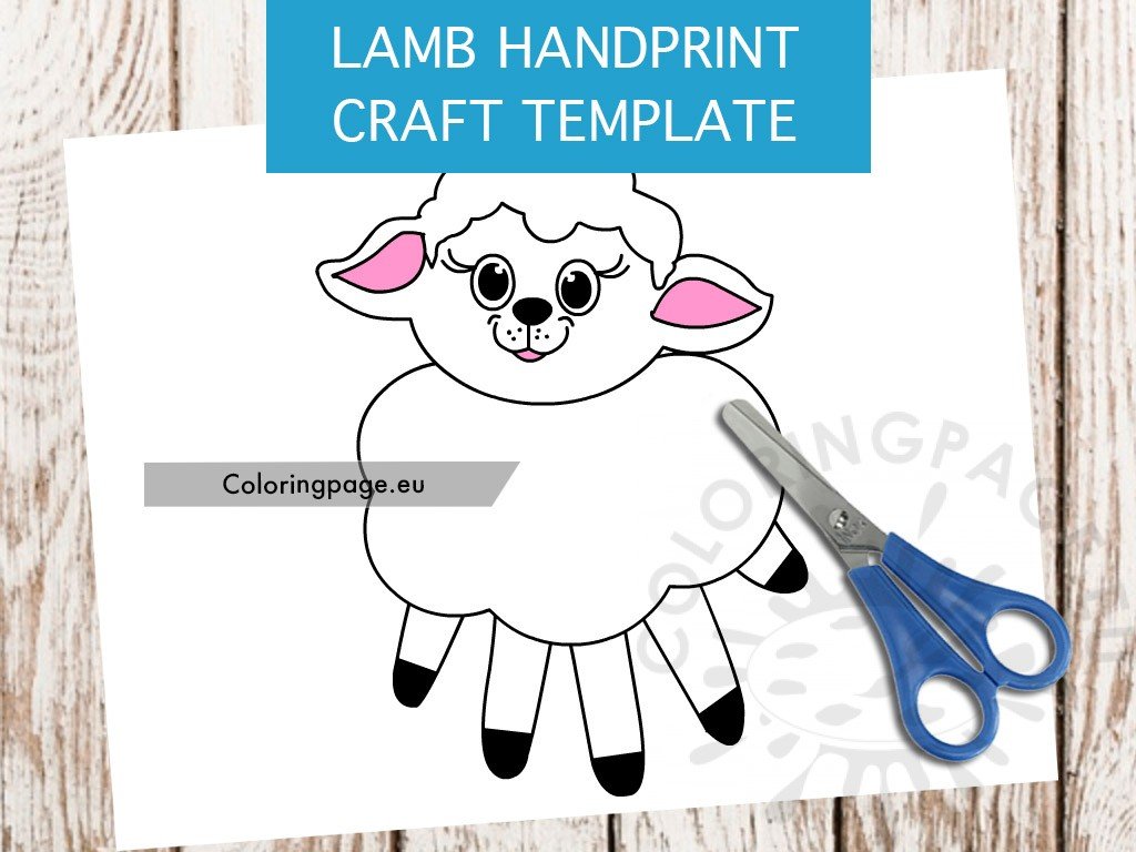 lamb handprint