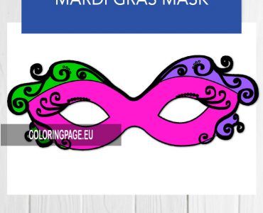 mardi gras mask 21