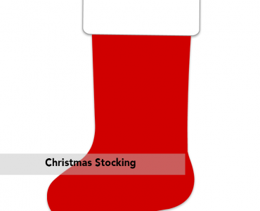 red christmas stocking