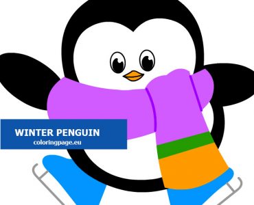 winter penguin