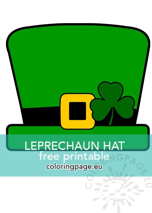 green leprechaun hat