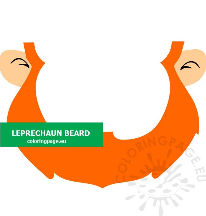 red leprechaun beard