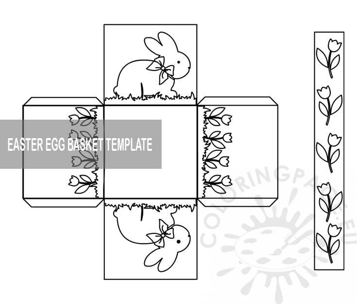 easter egg basket template2