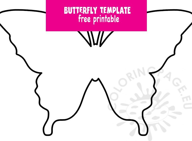 butterfly template 21