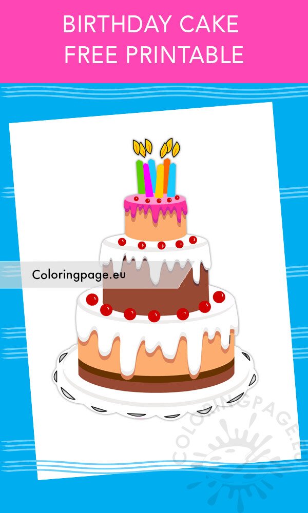 Birthday cake free