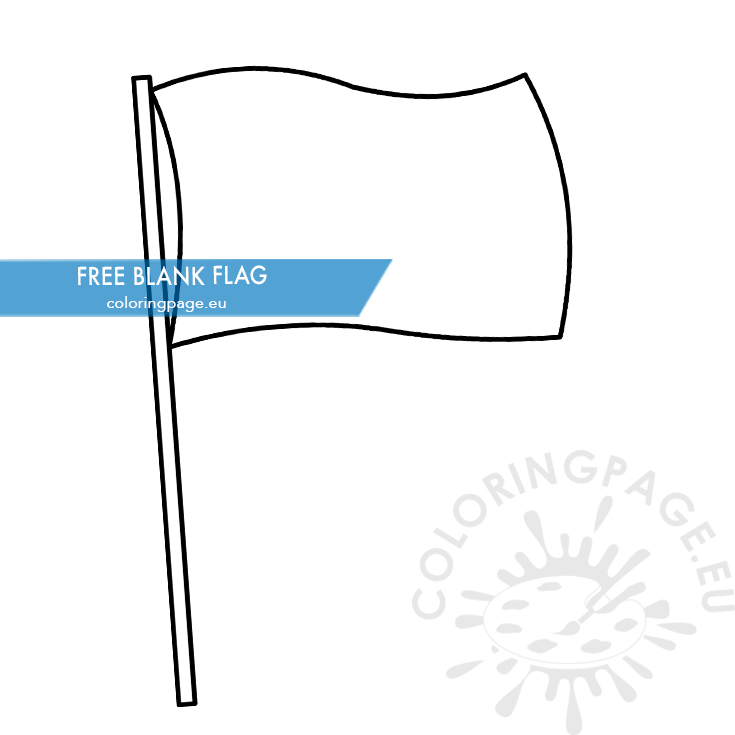 blank flag