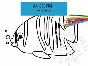 Fish – Coloring Page