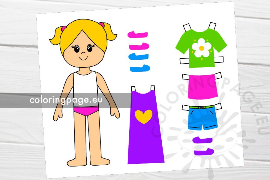 paper doll clothes