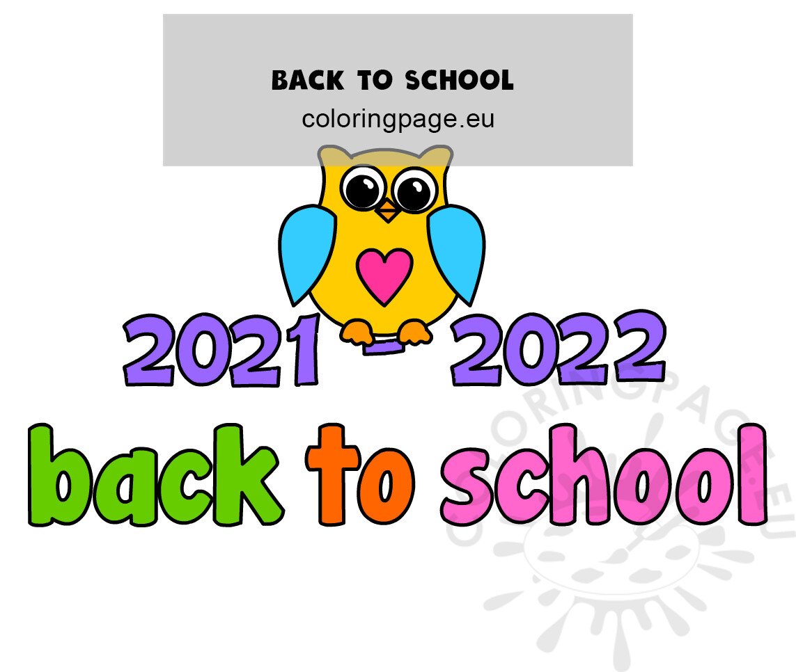 2021 2022 back school owl