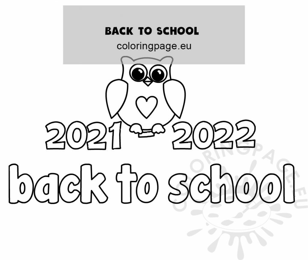 21 22 back school owl