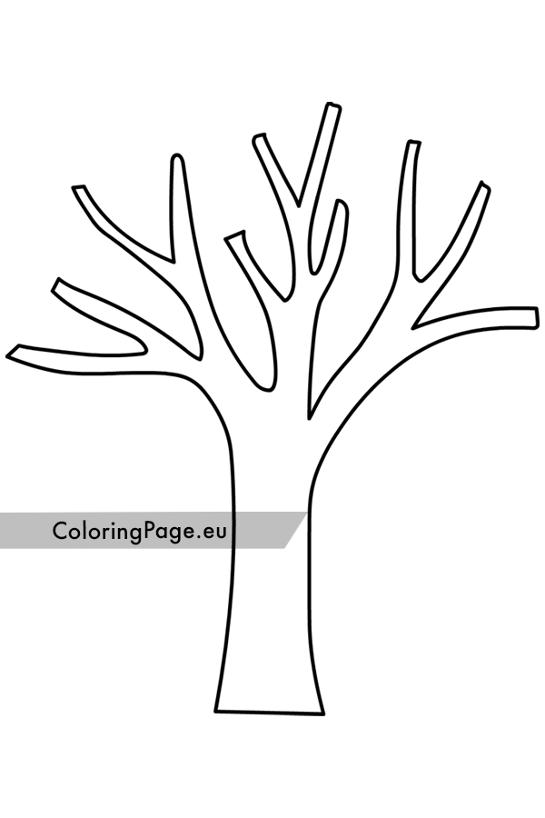 Printable Bare Tree