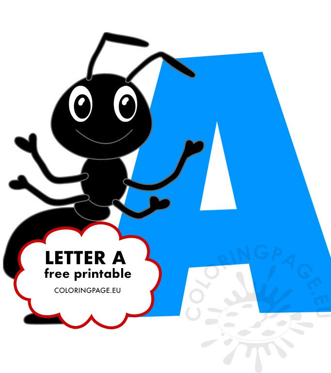 letter a animal alphabet