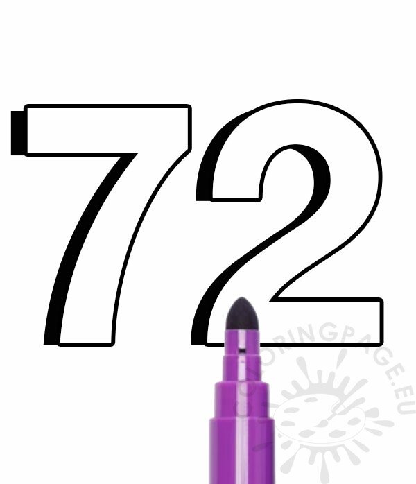 number 72