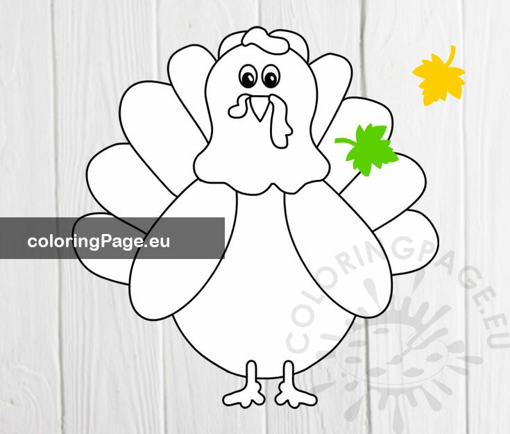 thanksgiving turkey coloring