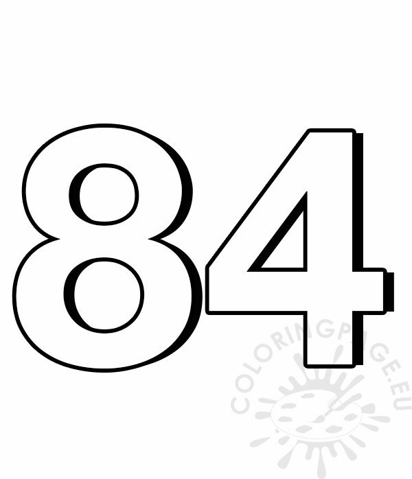 number 84
