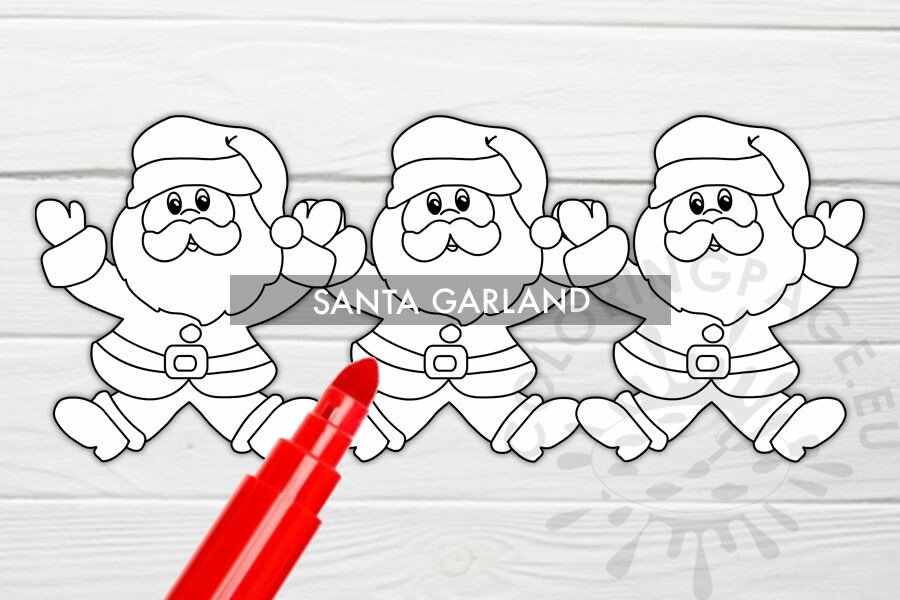 santa garland2