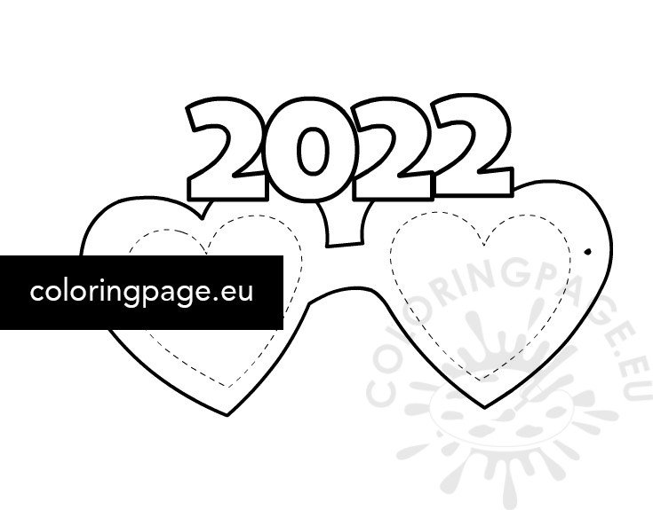 2022 glasses hearts