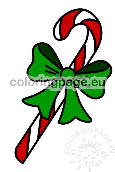 candy cane bow1