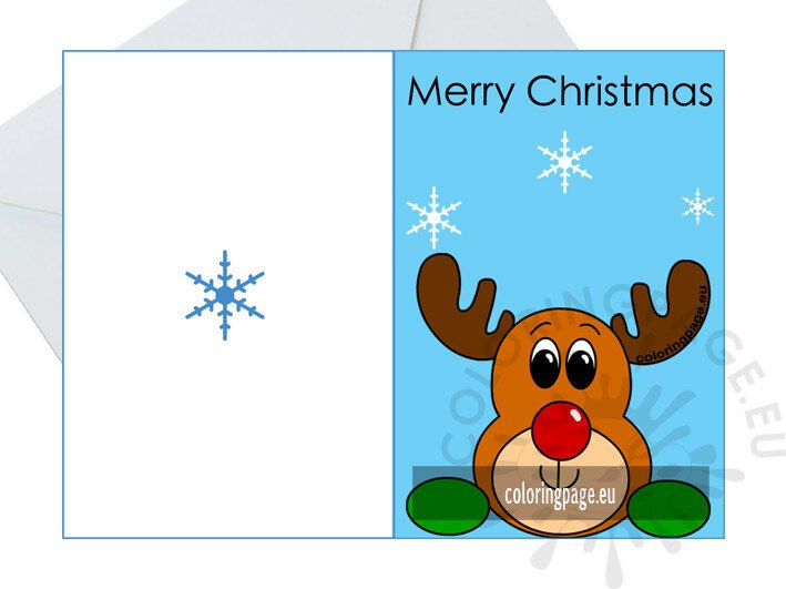 christmas card reindeer2