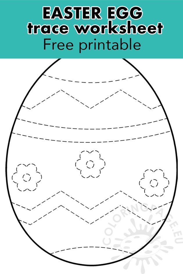 easter egg tracing