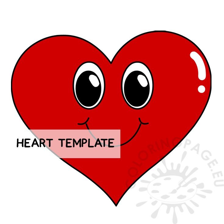 heart template free