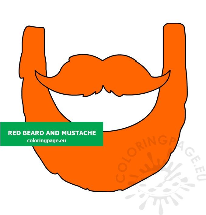 red beard mustache