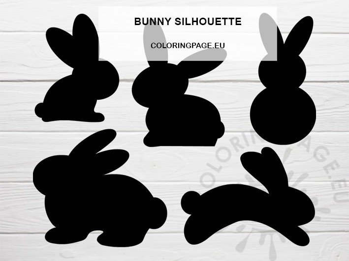 bunny silhouette