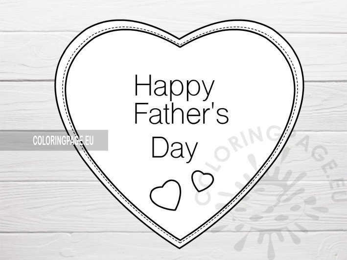 heart happy fathers day