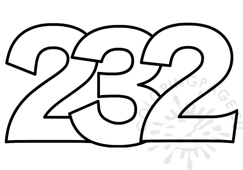 number 232