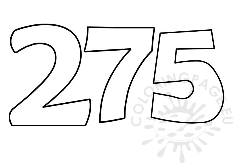 275 number