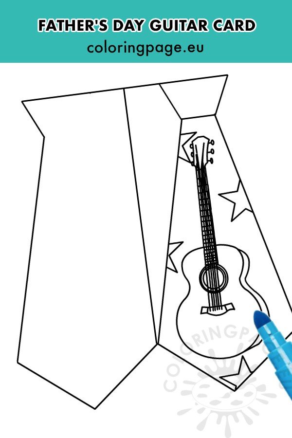fathers day guitar card2