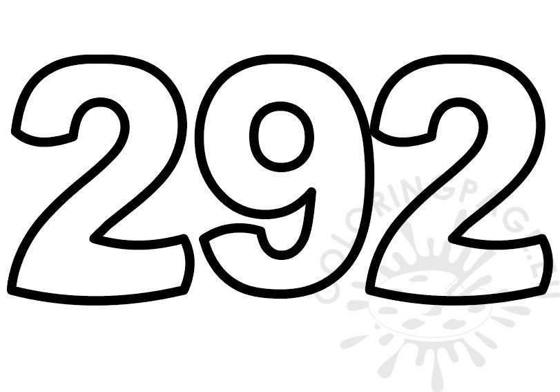 292 number