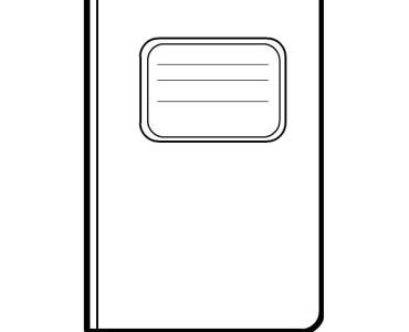 closed notebook