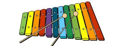 colorful xylophone