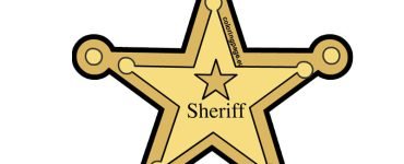 golden sheriff star