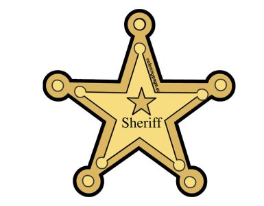 golden sheriff star
