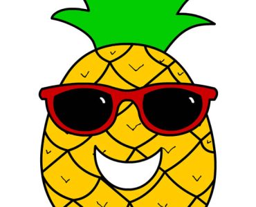 pineapple red sunglasses1
