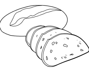 sliced bread coloring