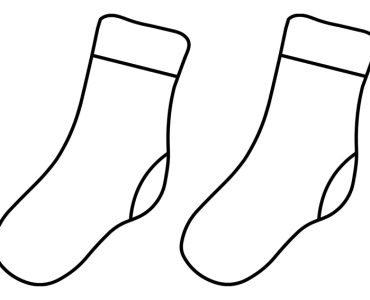 socks template