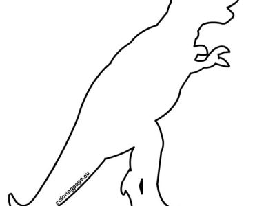 t rex template