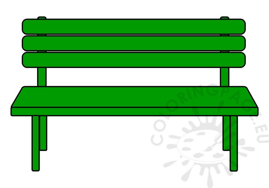 bench green