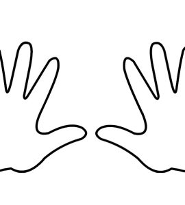 hands template