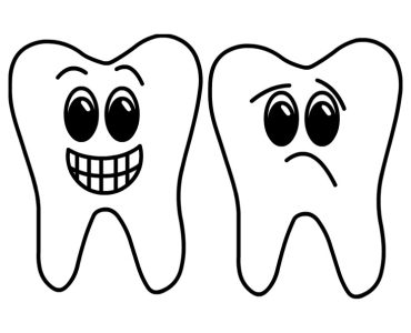 happy tooth sad tooth