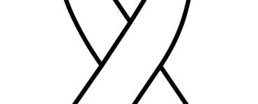 cancer ribbon pattern
